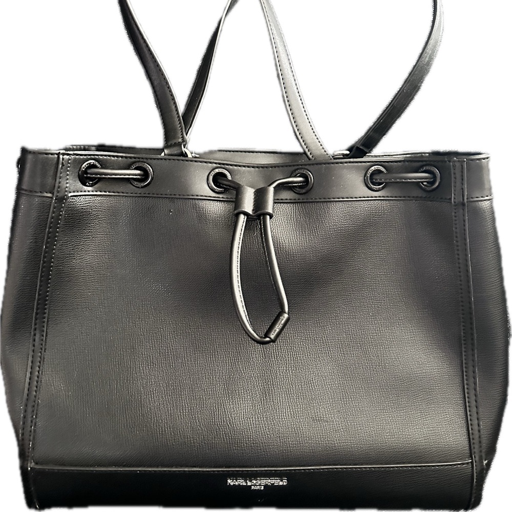 Karl Lagerfeld Elegant Black Tote